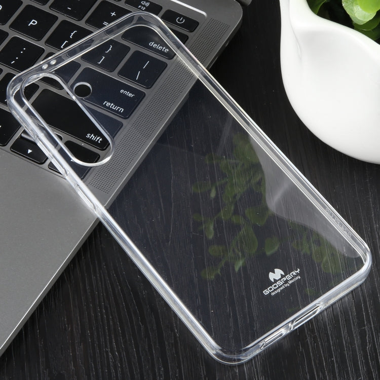 For Samsung Galaxy S24+ 5G GOOSPERY CLEAR JELLY Transparent TPU Soft Phone Case - Galaxy S24+ 5G Cases by GOOSPERY | Online Shopping South Africa | PMC Jewellery | Buy Now Pay Later Mobicred