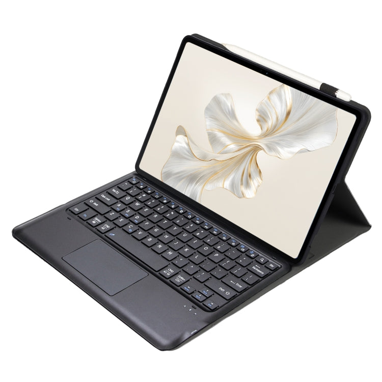 For Honor Pad 9 AH19-A TPU Ultra-thin Detachable Bluetooth Keyboard Tablet Leather Case with Touchpad(Black) - Huawei Keyboard by PMC TechLife | Online Shopping South Africa | PMC TechLife