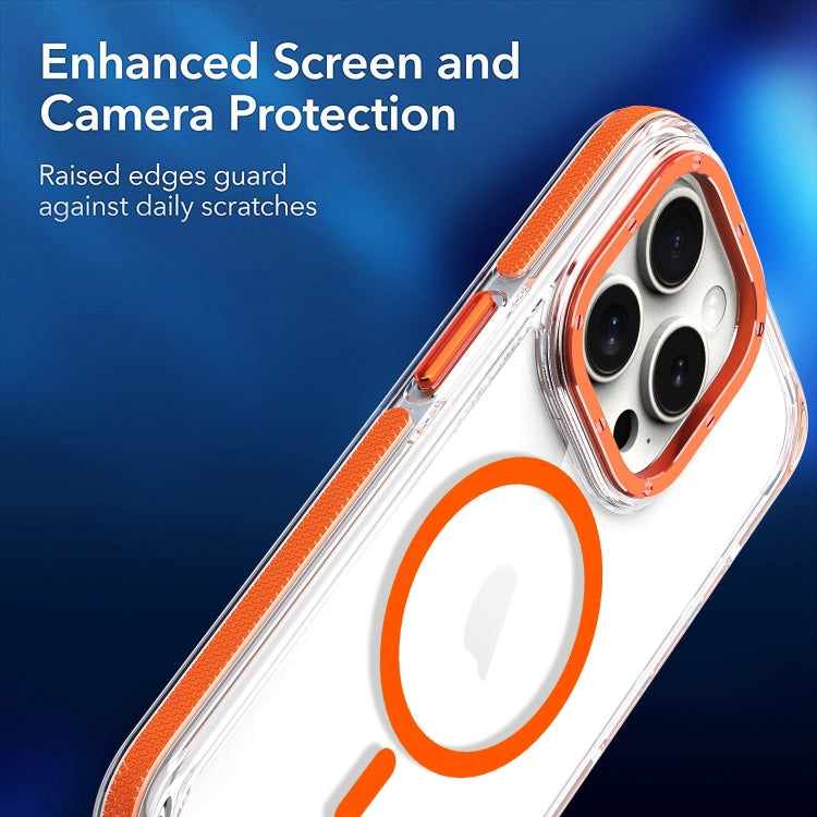 For iPhone 11 Dual-Color Clear Acrylic Hybrid TPU MagSafe Phone Case(Black) - free shipping - PMC TechLife - Order now!