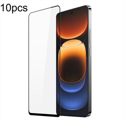 For vivo iQOO 12 10pcs DUX DUCIS 0.33mm 9H Medium Alumina Tempered Glass Film - iQOO 12 Tempered Glass by DUX DUCIS | Online Shopping South Africa | PMC Jewellery | Buy Now Pay Later Mobicred