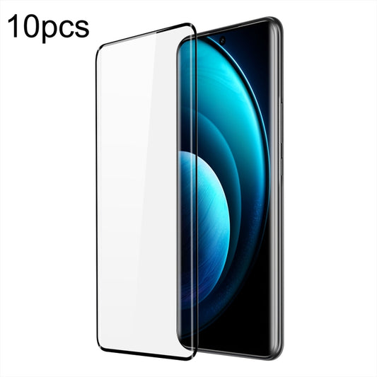 For vivo X100 / X100 Pro 10pcs DUX DUCIS 0.33mm 9H Medium Alumina Tempered Glass Film - vivo Tempered Glass by DUX DUCIS | Online Shopping South Africa | PMC Jewellery | Buy Now Pay Later Mobicred