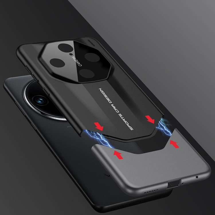 For vivo X100 GKK Imitation Ultimate Design All-inclusive Shockproof Phone Case(Red) - free shipping - PMC Jewellery - Order now!