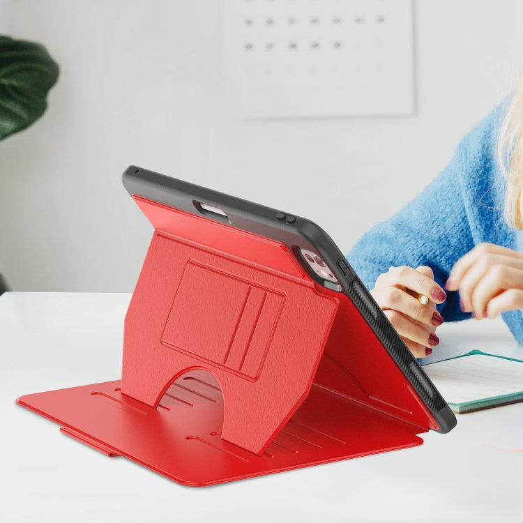 For iPad Pro 11 2024 Notebook Magnetic Leather Tablet Case(Red) - iPad Pro 11 2024 Cases by PMC TechLife | Online Shopping South Africa | PMC TechLife | Buy Now Pay Later Mobicred