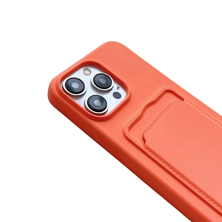 For iPhone 16 Card Slot Liquid Silicone Phone Case with Lanyard(Royal Blue) - iPhone 16 Cases by PMC TechLife | Online Shopping South Africa | PMC TechLife | Buy Now Pay Later Mobicred