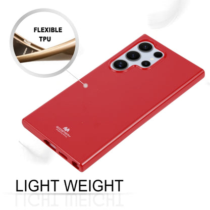 For Samsung Galaxy S24 Ultra 5G GOOSPERY PEARL JELLY Shockproof TPU Phone Case(Red) - Galaxy S24 Ultra 5G Cases by GOOSPERY | Online Shopping South Africa | PMC Jewellery