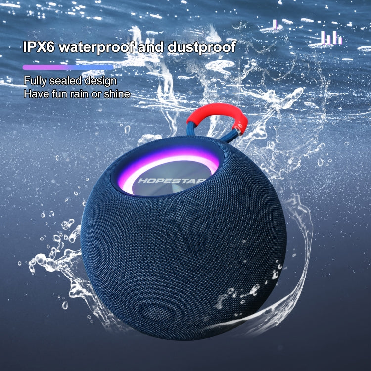 HOPESTAR H52 IPX6 Waterproof Portable Wireless Bluetooth Speaker(Black) - Waterproof Speaker by HOPESTAR | Online Shopping South Africa | PMC Jewellery | Buy Now Pay Later Mobicred