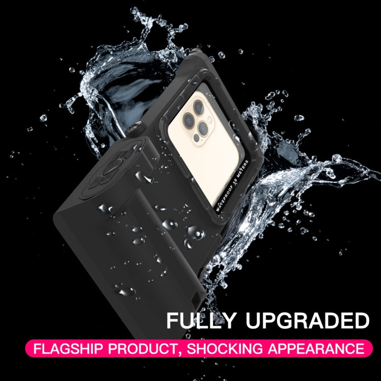 Diving Shell Gen3 Bluetooth Waterproof Phone Case(Black) - Waterproof Bag by PMC TechLife | Online Shopping South Africa | PMC TechLife | Buy Now Pay Later Mobicred