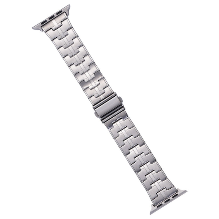 For Apple Watch Series 6 40mm Stainless Steel Watch Band(Silver) - free shipping - PMC TechLife - Order now!