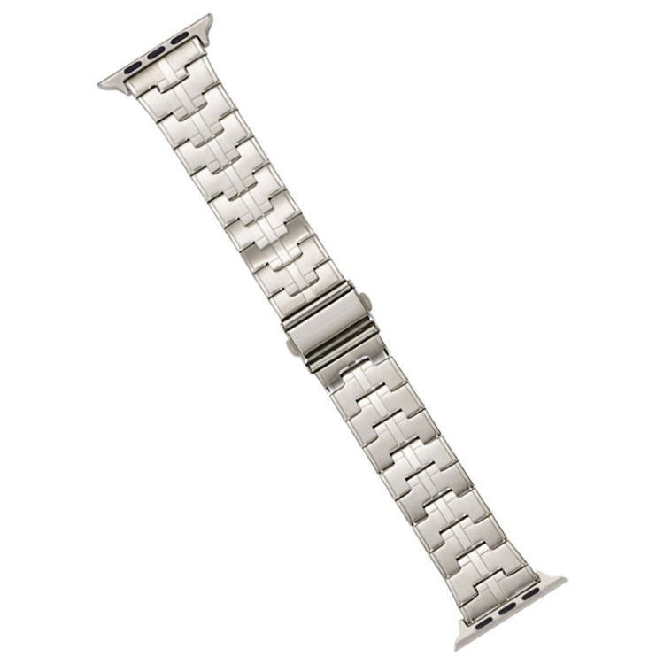 For Apple Watch 42mm Stainless Steel Watch Band(Starlight) - free shipping - PMC TechLife - Order now!