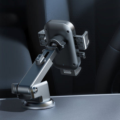 JOYROOM JR-OK6 Mechanical Car Phone Mount(Black) - Car Holders by JOYROOM | Online Shopping South Africa | PMC Jewellery | Buy Now Pay Later Mobicred