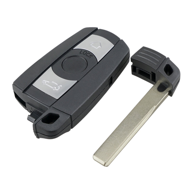 Car Key KR55WK49127 433.92Mhz for BMW CAS3 3-button(Black) - Car Key Cases by PMC Jewellery | Online Shopping South Africa | PMC Jewellery | Buy Now Pay Later Mobicred