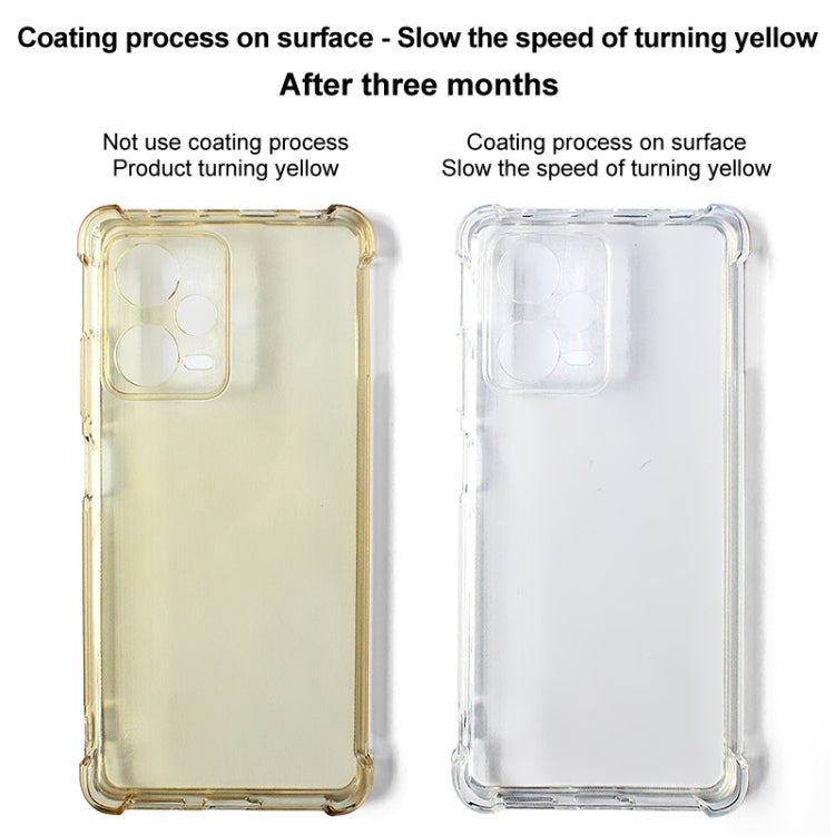 For OPPO A3 Pro 5G imak Shockproof Airbag TPU Phone Case(Transparent) - OPPO Cases by imak | Online Shopping South Africa | PMC Jewellery | Buy Now Pay Later Mobicred