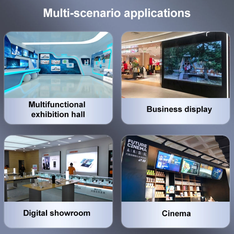 XP02 4K 2x2 HDMI Video Wall Controller Multi-screen Splicing Processor, Style:Ordinary(UK Plug) - free shipping - PMC Jewellery - Order now!