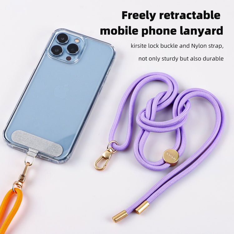 mutural Universal Mobile Phone Solid Color Lanyard(Green) - Lanyards & Wrist Straps by Mutural | Online Shopping South Africa | PMc TechLife | Buy Now Pay Later Mobicred