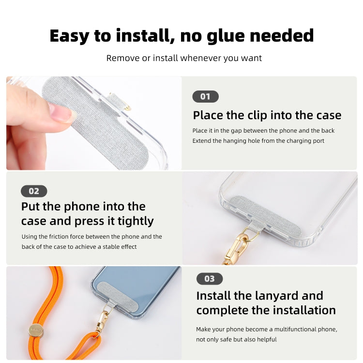 mutural Universal Mobile Phone Lanyard(Blue Gold) - free shipping - PMc TechLife - Order now!