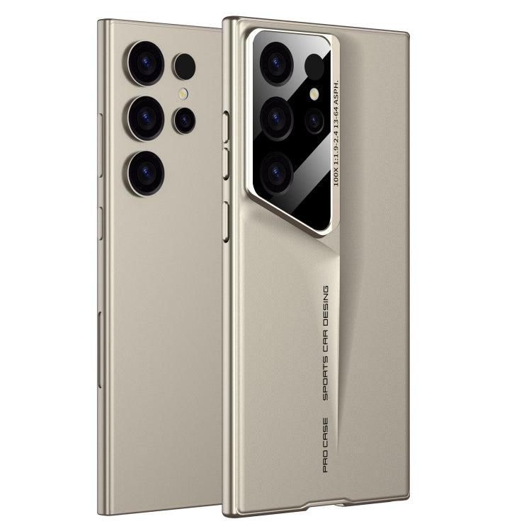 For Samsung Galaxy S24 Ultra 5G GKK Blade Ultra-thin Full Coverage Phone Case(Gold) - Galaxy S24 Ultra 5G Cases by GKK | Online Shopping South Africa | PMC TechLife | Buy Now Pay Later Mobicred