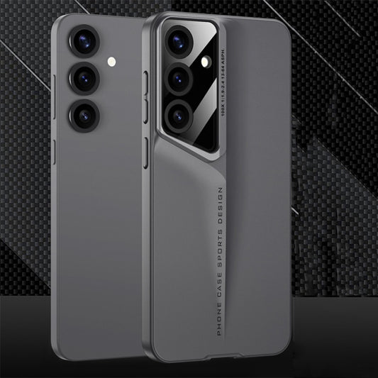 For Samsung Galaxy S25+ 5G GKK Blade Ultra-thin Full Coverage Phone Case(Grey) - Galaxy S25+ 5G Cases by GKK | Online Shopping South Africa | PMC Jewellery | Buy Now Pay Later Mobicred