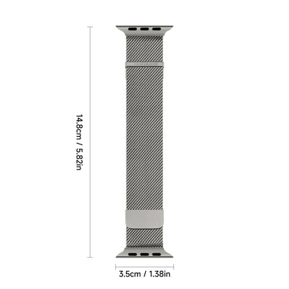 For Apple Watch Series 2 42mm DUX DUCIS Milanese Pro Series Stainless Steel Watch Band(Graphite) - Watch Bands by DUX DUCIS | Online Shopping South Africa | PMC Jewellery