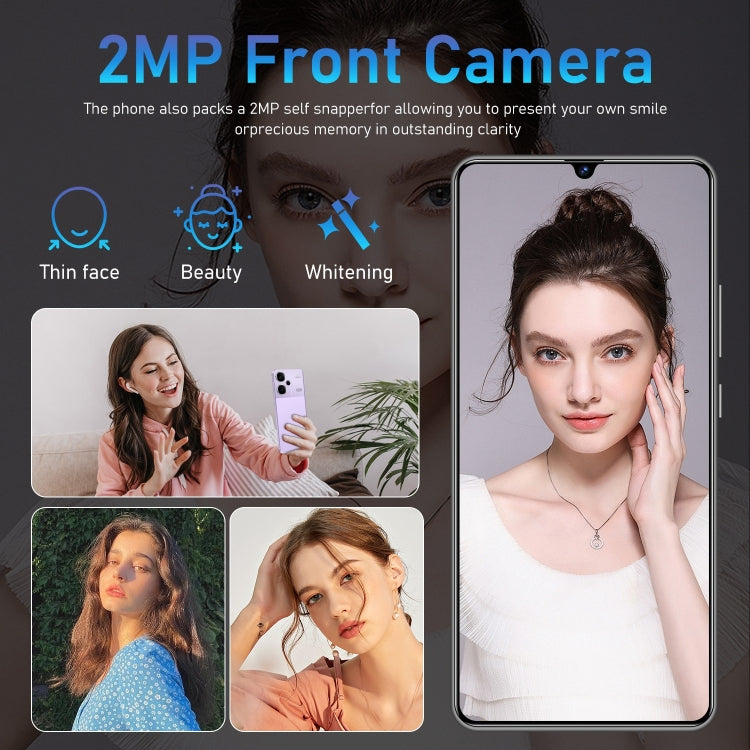 Note13 Pro+ / RF7, 2GB+16GB, 6.49 inch Face Identification Android 5.0 MTK6582 Quad Core, Network: 3G, Dual SIM(White) -  by PMC Jewellery | Online Shopping South Africa | PMC Jewellery