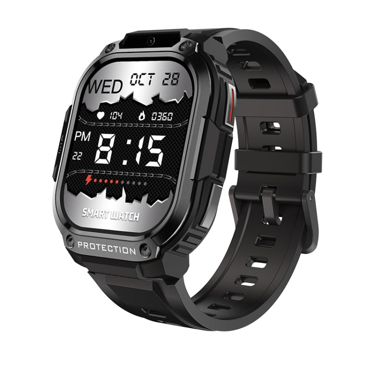 LEMFO DM63 2.13 inch AMOLED Square Screen Smart Watch Android 8.1, Specification:2GB+16GB(Black) - free shipping - PMC TechLife - Order now!