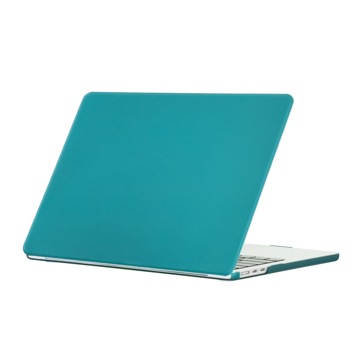 For MacBook Air 15.3 2024 A2941 (M2)/A3114 (M3) Laptop Matte Style Protective Case(Dark Cyan) - MacBook Air Cases by PMC Jewellery | Online Shopping South Africa | PMC Jewellery | Buy Now Pay Later Mobicred
