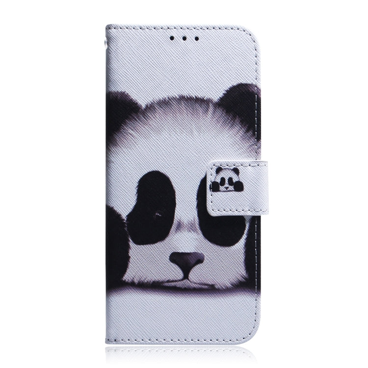 For Google Pixel 9 Coloured Drawing Flip Leather Phone Case(Panda) - Google Cases by PMC Jewellery | Online Shopping South Africa | PMC Jewellery | Buy Now Pay Later Mobicred