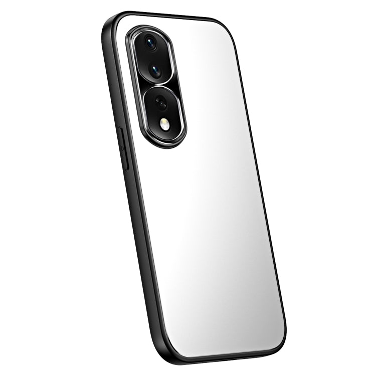 For Honor 80 R-JUST RJ-61 Electroplating Frosted TPU + PC Phone Case(Silver) - Honor Cases by R-JUST | Online Shopping South Africa | PMC TechLife