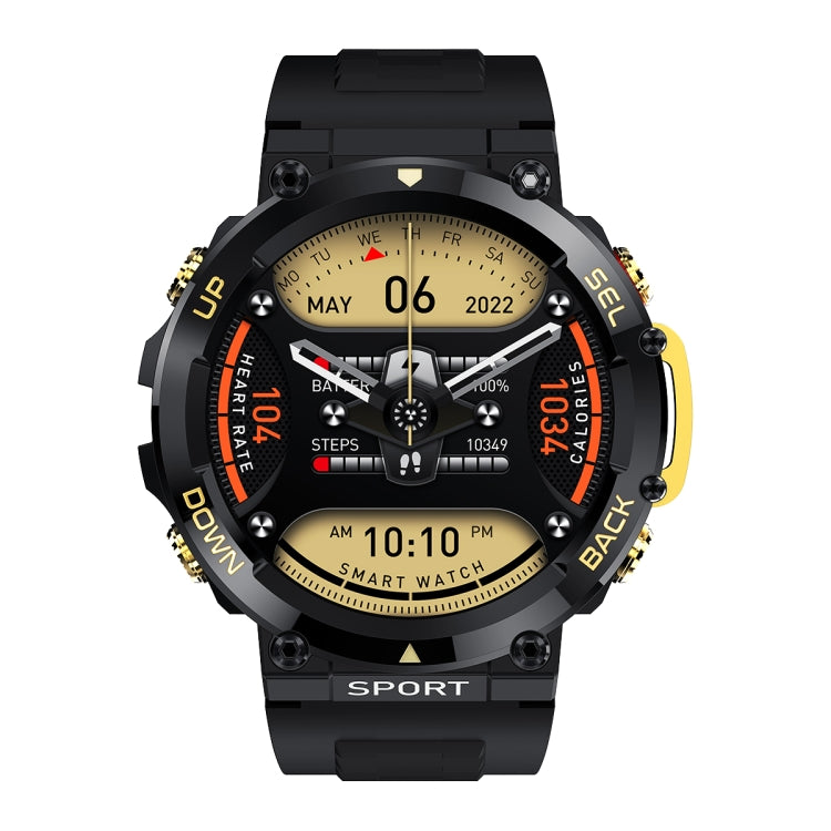 LEMFO LF33 1.39 inch TFT Round Screen Smart Watch Supports Bluetooth Calls(Gold) - free shipping - PMC TechLife - Order now!