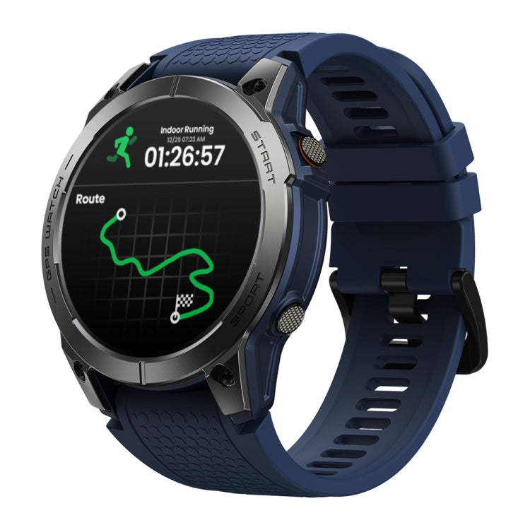 Zeblaze Stratos 3 Pro 1.43 inch AMOLED Screen Sports Smart Watch Support Bluetooth Call(Blue) - Smart Watches by Zeblaze | Online Shopping South Africa | PMC Jewellery | Buy Now Pay Later Mobicred