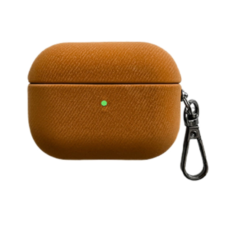 For AirPods Pro 2 Suede Earphone Protective Case(Brown) - For AirPods Pro 2 by PMC Jewellery | Online Shopping South Africa | PMC Jewellery | Buy Now Pay Later Mobicred