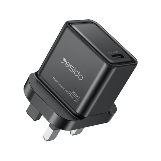 Yesido YC82 PD 30W USB-C/Type-C Interface GaN Fast Charging Charger(UK Plug) - USB Charger by Yesido | Online Shopping South Africa | PMC Jewellery | Buy Now Pay Later Mobicred