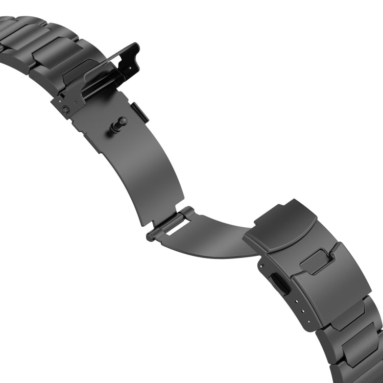 For Apple Watch Series 7 45mm I-Shaped Titanium Metal Watch Band(Titanium) - Watch Bands by PMC TechLife | Online Shopping South Africa | PMC TechLife