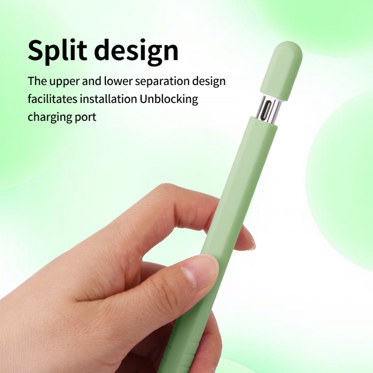 For Apple Pencil (USB-C) Solid Color Silicone Protective Case(Sky Blue) - Pencil Accessories by PMC Jewellery | Online Shopping South Africa | PMC Jewellery | Buy Now Pay Later Mobicred