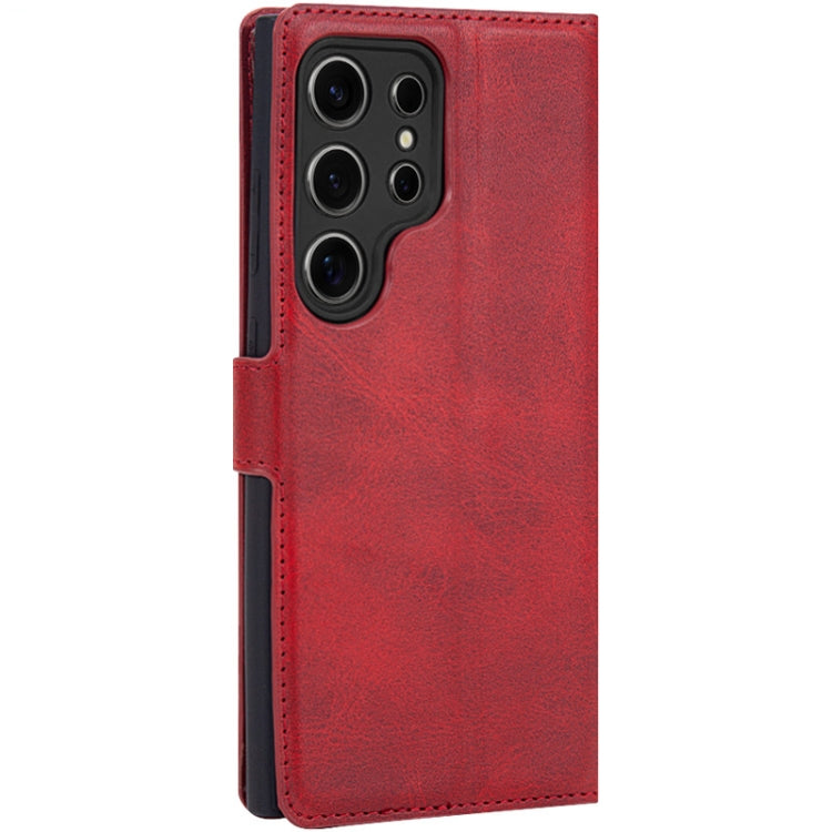 For Samsung Galaxy S24 Ultra 5G IMAK Count Series Flip Leather Phone Case(Red) - Galaxy S24 Ultra 5G Cases by imak | Online Shopping South Africa | PMC Jewellery | Buy Now Pay Later Mobicred