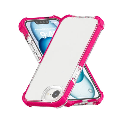 For iPhone SE 2024 Acrylic Full Coverage Shockproof Phone Case(Pink) - More iPhone Cases by PMC Jewellery | Online Shopping South Africa | PMC Jewellery | Buy Now Pay Later Mobicred