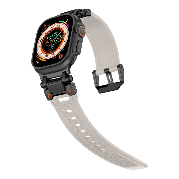 For Apple Watch Series 4 44mm Explorer TPU Watch Band(Black Starlight) - free shipping - PMC TechLife - Order now!