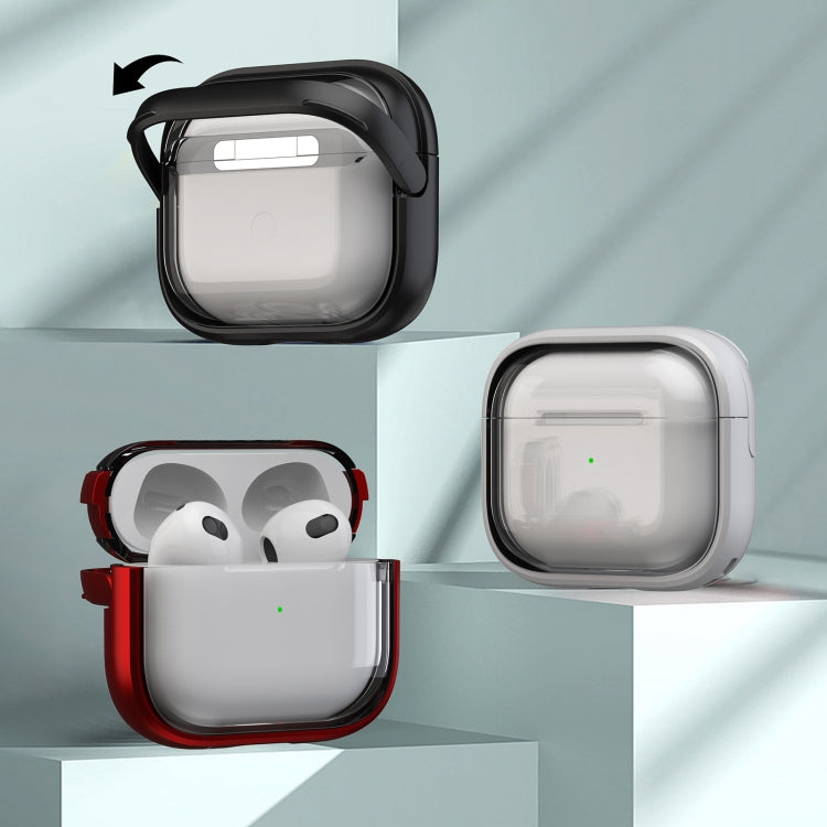 For AirPods 3 TPU Hybrid PC Case with Holder(Green) - For AirPods 3 by PMC Jewellery | Online Shopping South Africa | PMC Jewellery | Buy Now Pay Later Mobicred
