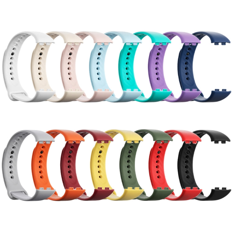 For Honor Band 9 Black Buckle TPU Watch Band(Orange) - Watch Bands by PMC TechLife | Online Shopping South Africa | PMC TechLife