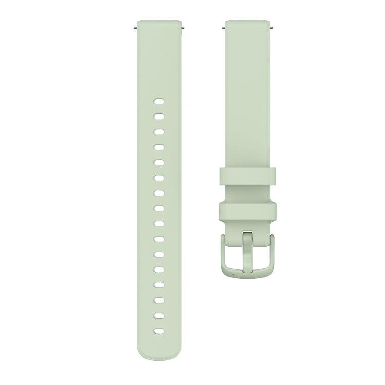 For Garmin Lily 2 Silicone Watch Band Wristband(Light Green) - Watch Bands by PMC Jewellery | Online Shopping South Africa | PMC Jewellery