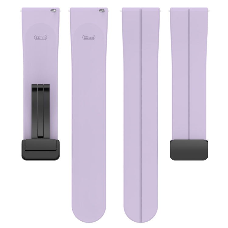 18mm Groove Folding Black Buckle Silicone Watch Band(Red) - 18mm Bands by PMC TechLife | Online Shopping South Africa | PMC TechLife | Buy Now Pay Later Mobicred