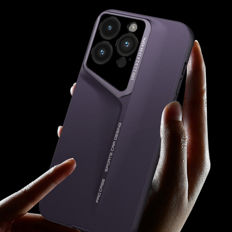 For iPhone 15 GKK Blade Ultra-thin Full Coverage Phone Case(Purple) - free shipping - PMC Jewellery - Order now!