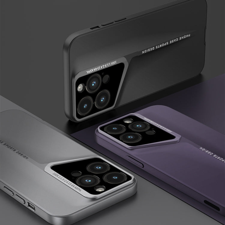 For iPhone 16 Pro Max GKK Blade Ultra-thin Full Coverage Phone Case(Grey) - iPhone 16 Pro Max Cases by GKK | Online Shopping South Africa | PMC TechLife | Buy Now Pay Later Mobicred