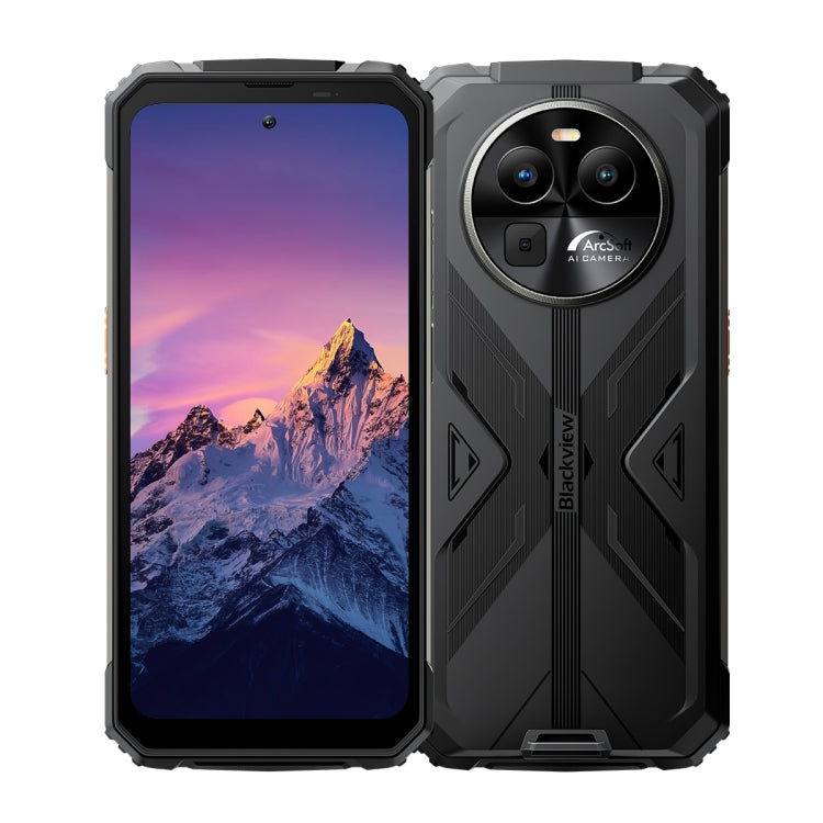 Blackview BV8100 Rugged Phone, 8GB+256GB, 6.5 inch Android 14 MediaTek Helio G99 Octa Core up to 2.2GHz, Network: 4G, NFC, OTG(Black) - Blackview by Blackview | Online Shopping South Africa | PMC Jewellery | Buy Now Pay Later Mobicred