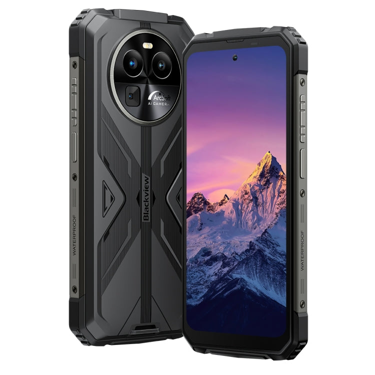 Blackview BV8100 Rugged Phone, 8GB+256GB, 6.5 inch Android 14 MediaTek Helio G99 Octa Core up to 2.2GHz, Network: 4G, NFC, OTG(Black) - Blackview by Blackview | Online Shopping South Africa | PMC Jewellery | Buy Now Pay Later Mobicred