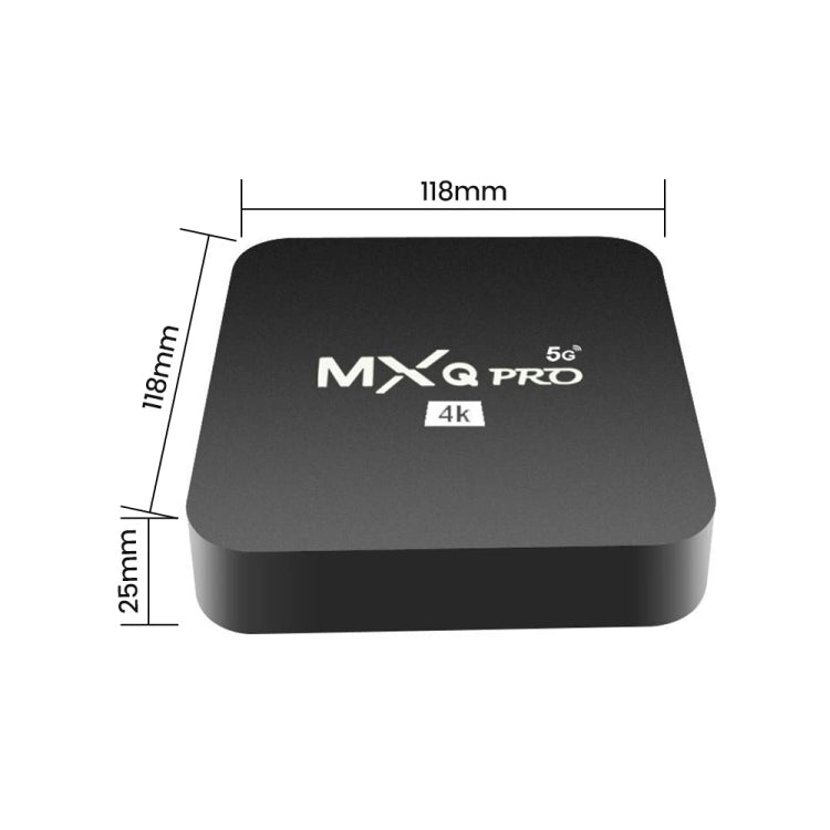 MXQ Pro RK3228A Quad-Core CPU 4K HD Network Set-Top Box, RAM:2GB+16GB(EU Plug) - RK3228A by PMC TechLife | Online Shopping South Africa | PMC TechLife | Buy Now Pay Later Mobicred