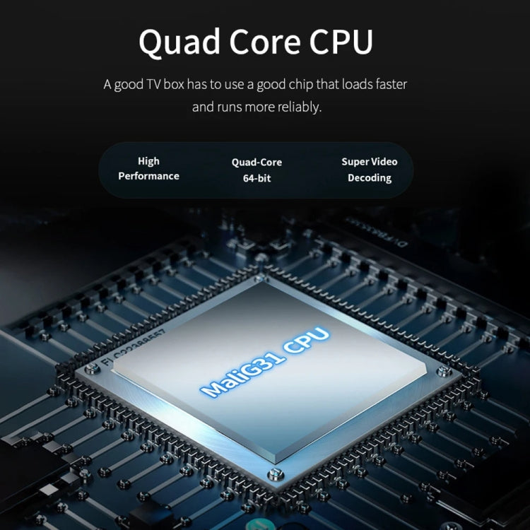 MXQ Pro RK3228A Quad-Core CPU 4K HD Network Set-Top Box, RAM:2GB+16GB(UK Plug) - RK3228A by PMC TechLife | Online Shopping South Africa | PMC TechLife | Buy Now Pay Later Mobicred
