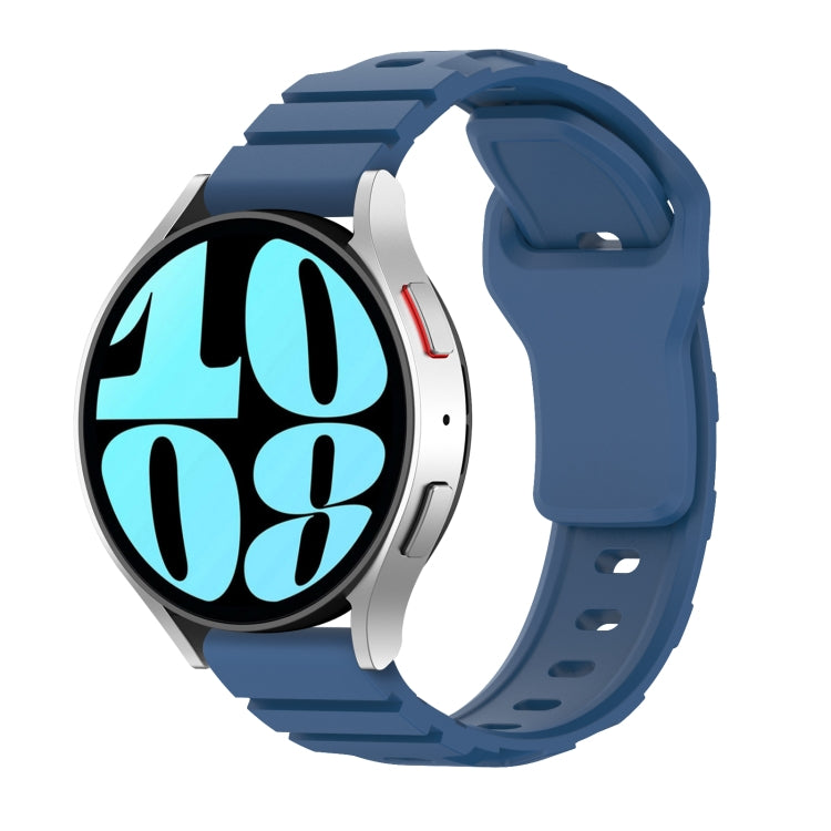 22mm Armor Silicone Watch Band(Dark Blue) - 22mm Bands by PMC TechLife | Online Shopping South Africa | PMC TechLife