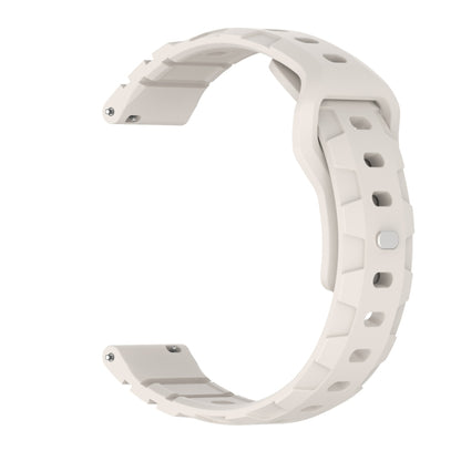 22mm Armor Silicone Watch Band(Starlight) - 22mm Bands by PMC Jewellery | Online Shopping South Africa | PMC Jewellery