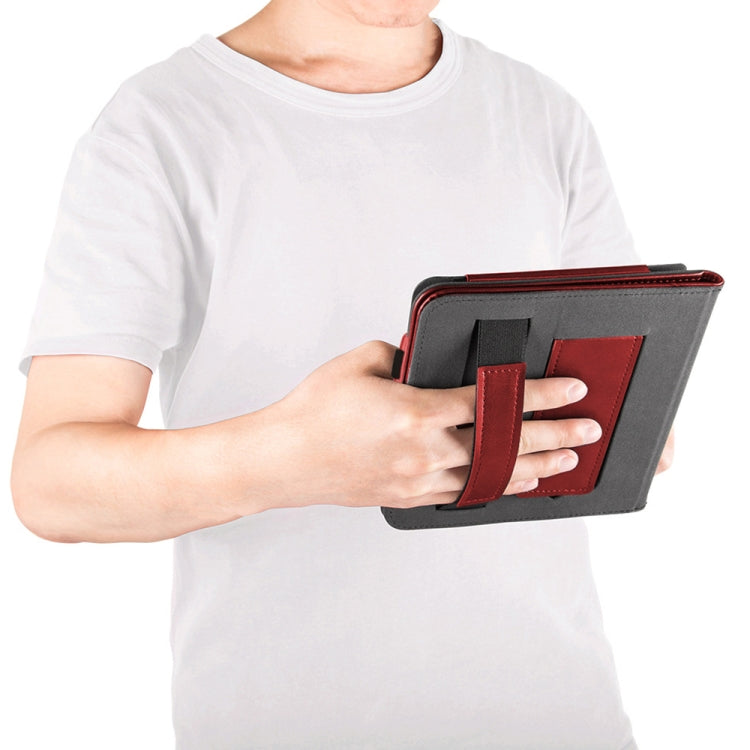 For Pocketbook InkPad 4 / Color 2 / 3 Calfskin Leather Smart Tablet Case(Red) - Others by PMC TechLife | Online Shopping South Africa | PMC TechLife | Buy Now Pay Later Mobicred