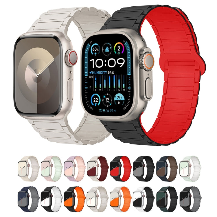 For Apple Watch 38mm I-Shaped Magnetic Silicone Watch Band(Pink Mint) - free shipping - PMC TechLife - Order now!